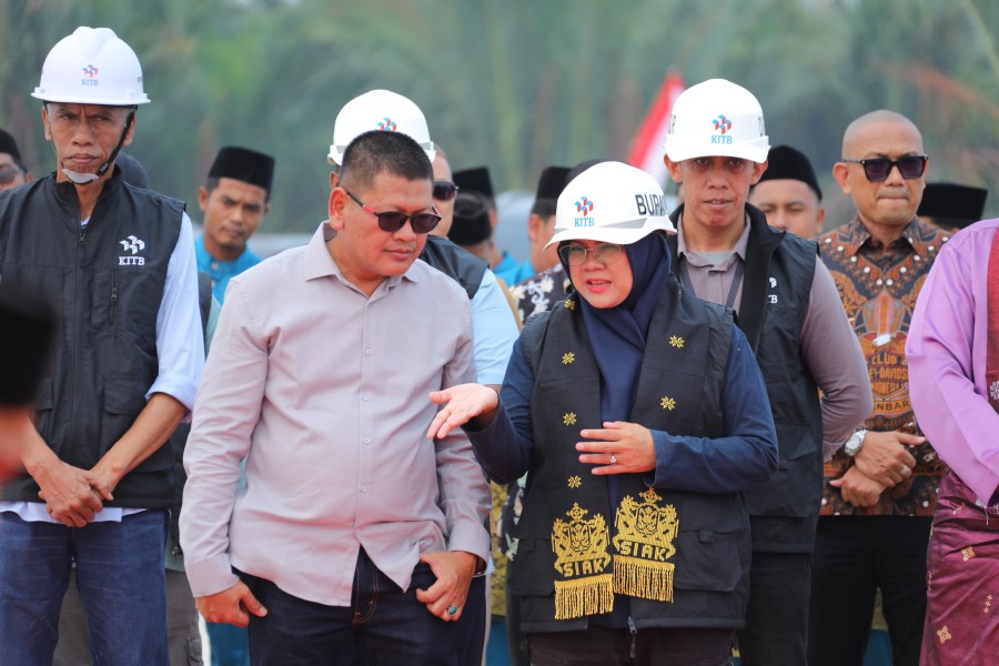 Bupati Sambut Baik Investasi PT. ORI Rp1,6 Triliun di KITB Siak.