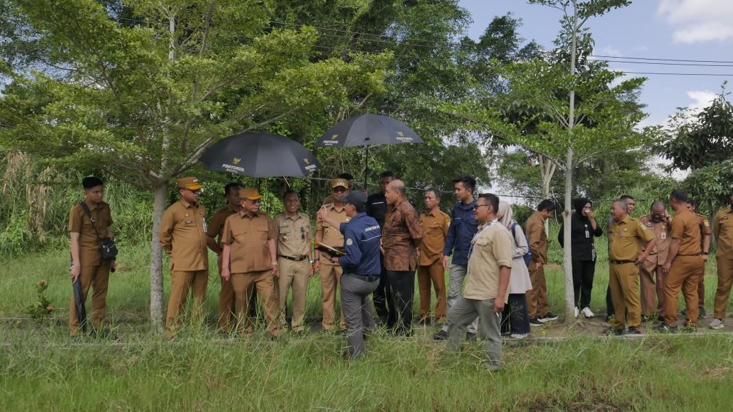 Bupati Rohil Siapkan Lahan 26 Hektar untuk Pembangunan Sekolah Terintegrasi.