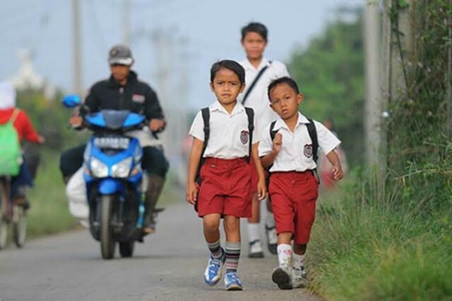 Karhutla, Sekolah di Kuansing Masih Normal Hari Ini.