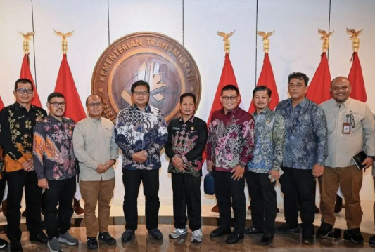 Terkait Infrastruktur Digital, Pemkab  dan DPRD Kuansing Perjuangkan Temui Kementerian Komdigi.