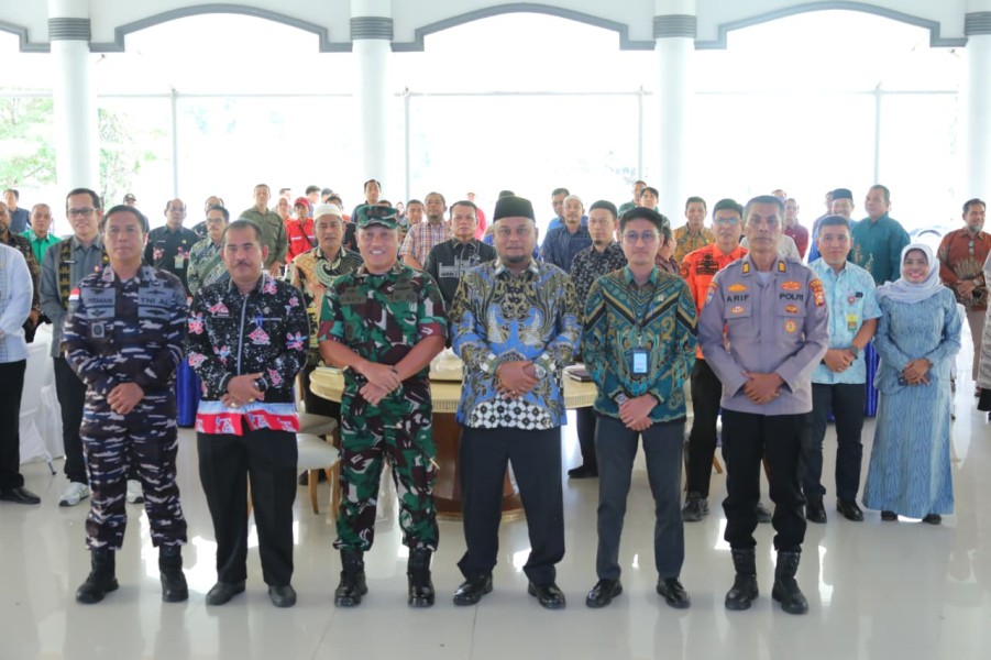 Atasi Berbagai Isu dan Keamanan, Pemkab Siak Gelar Rapat Koordinasi Forkopimda.